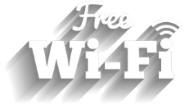 Free wireless internet, wi-fi